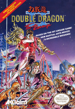 Double Dragon II - The Revenge (Europe) box art